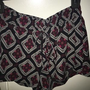 High Waisted Flowy Summer Shorts